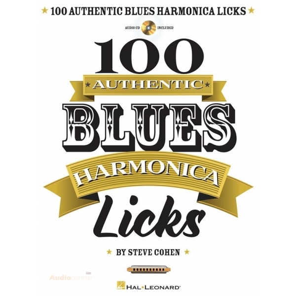 MS 100 Authentic Blues Harmonica Licks